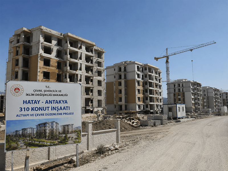 Hatay Antakya 310 Konut İnşaatı Altyapı ve Çevre Düzenl